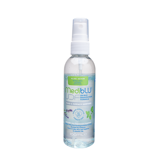 Antibacterial & Antiviral Disinfectant Skin & Surface Sanitiser 100ml